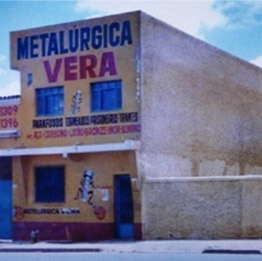 Imagem antiga da Metalúrgica Vera